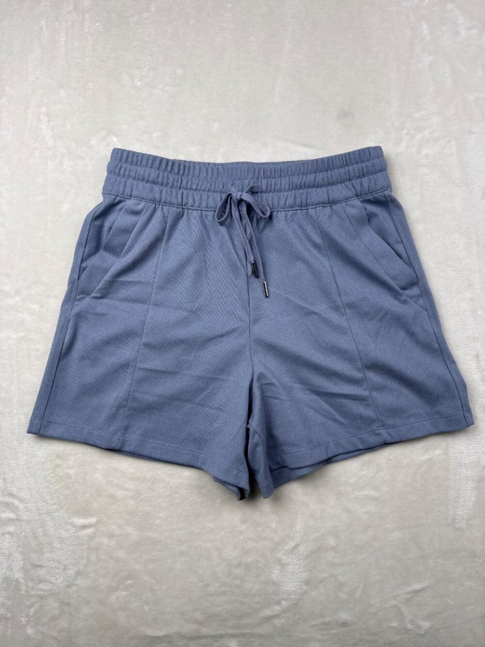 BCBG Womens Light Blue Drawstring Lounge Shorts  Size M Womens